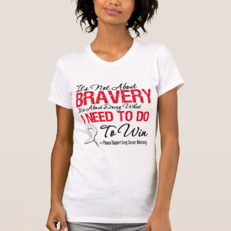 Camiseta Valor del cáncer de pulmón