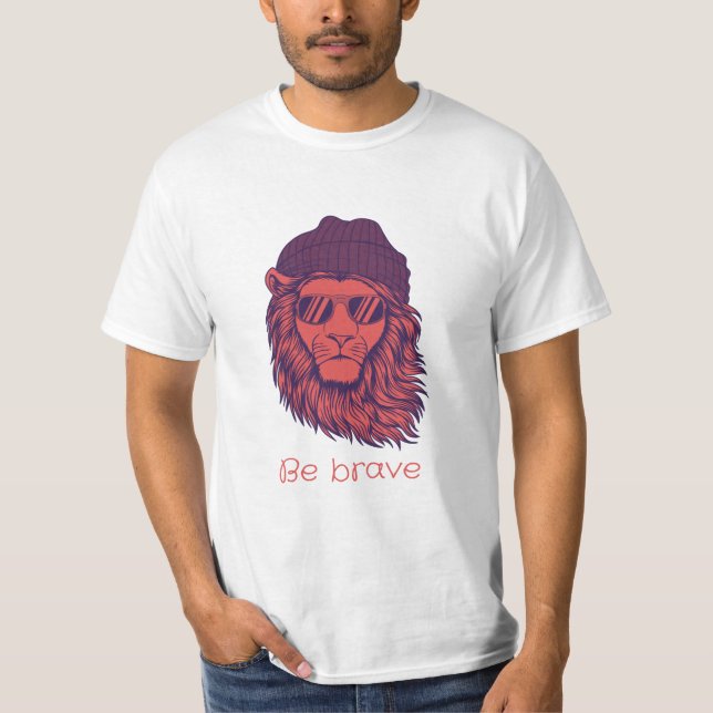 Camiseta Valor intrépido T-Shirt (Anverso)
