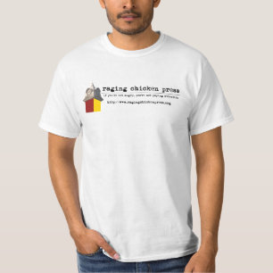 Camiseta Valor-T de la prensa del pollo que rabia
