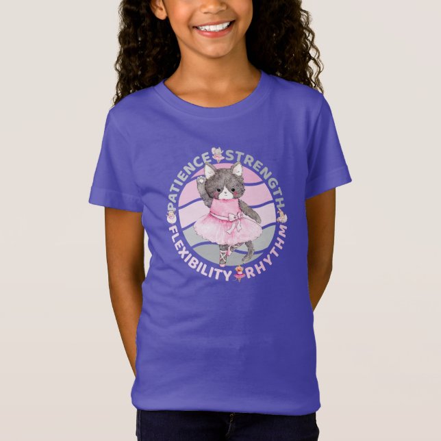 Camiseta Valores centrales del bailarín de ballet - Balleri (Anverso)