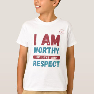 Camiseta Valoro el amor y el respeto