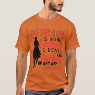 Camiseta Valoroso Saddle Up Horse Cowboy vintage