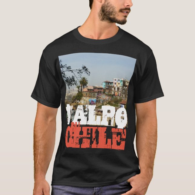 Camiseta "Valpo" Valparaíso Chile Vista 3 (Anverso)