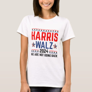 Camiseta Vals 2024 Elecciones Kamala Harris Tim Waltz 2024 
