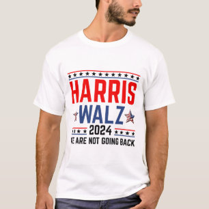 Camiseta Vals 2024 Elecciones Kamala Harris Tim Waltz 2024