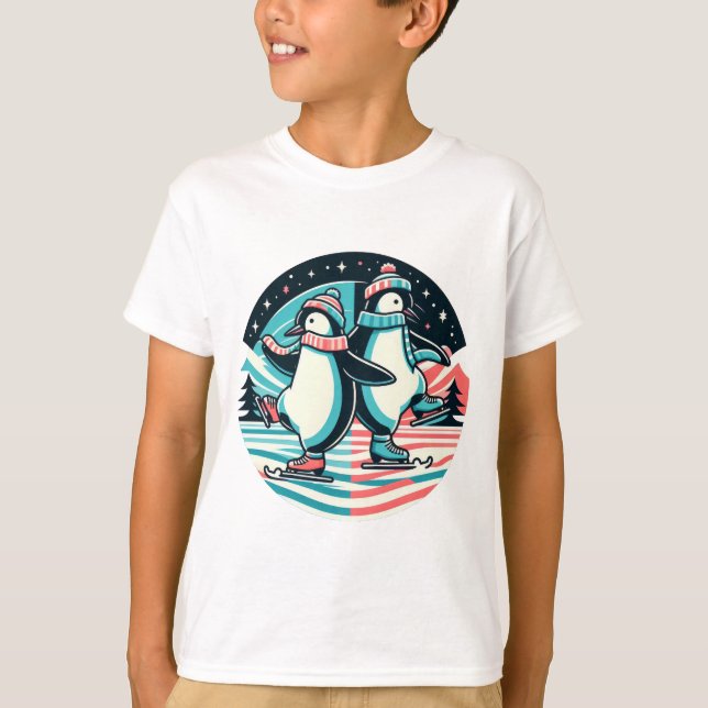 Camiseta Vals de invierno de Penguin (Anverso)