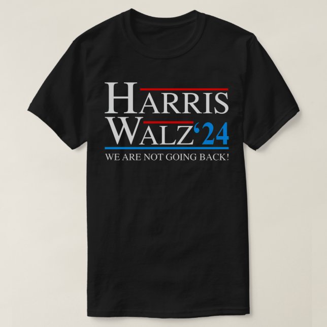 Camiseta Vals elecciones 2024 Kamala Tim Walz TShirt (Diseño del anverso)