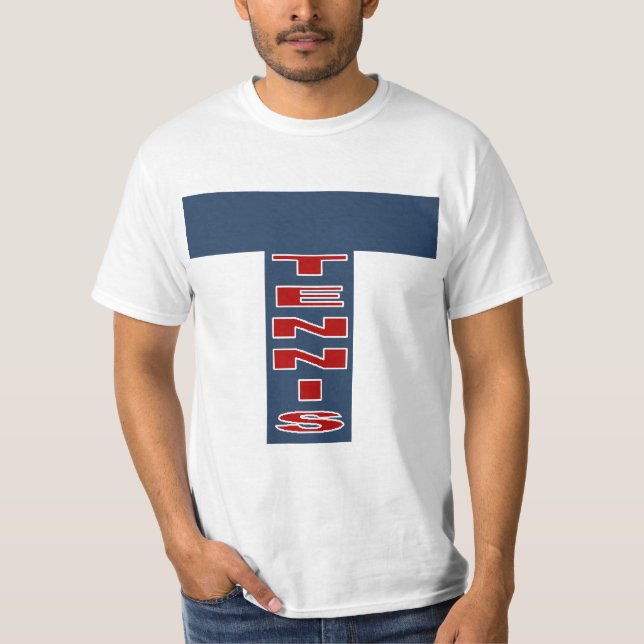 Camiseta VALUE T-shirt blanco TENIS (Anverso)