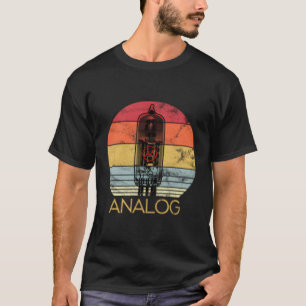 Camiseta Válvula De Audio Analógica De Tubo De Vacío Amp Hi