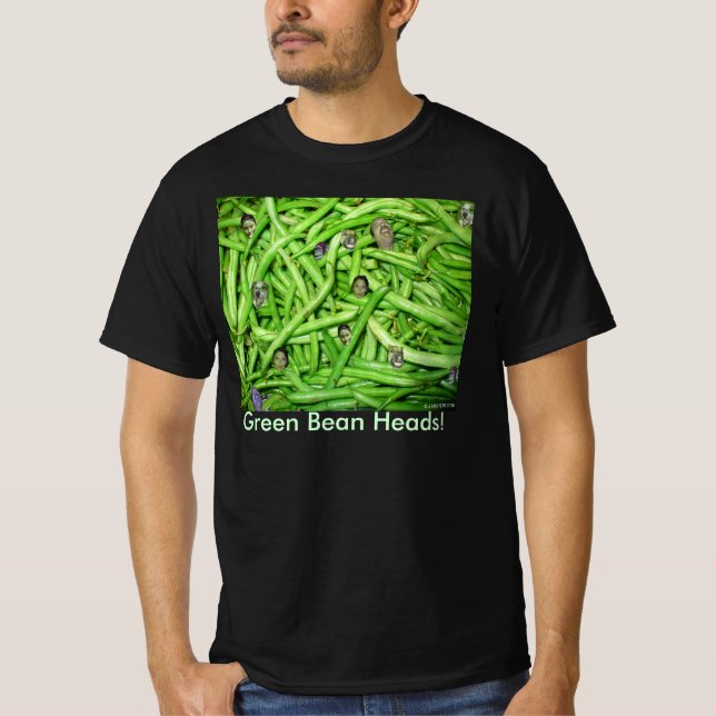 Camiseta Válvula de cabezales de jugo verde (Anverso)