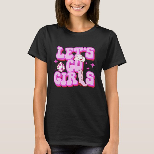 Camiseta Vámonos Chicas Botas Vaqueras País Occidental Sure (Anverso)