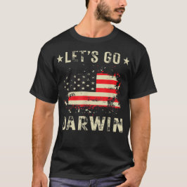 Camiseta Vámonos Darwin Divertido Sarcástico Mujeres Hombre