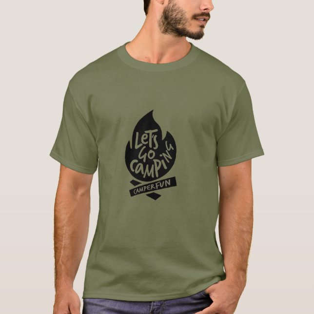 Camiseta Vámonos de Camping (Anverso)