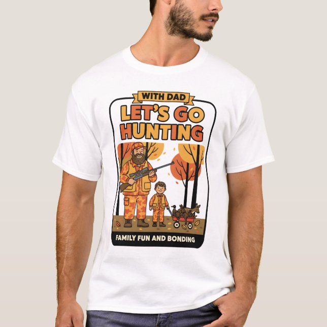 Camiseta Vámonos de Caza (Anverso)