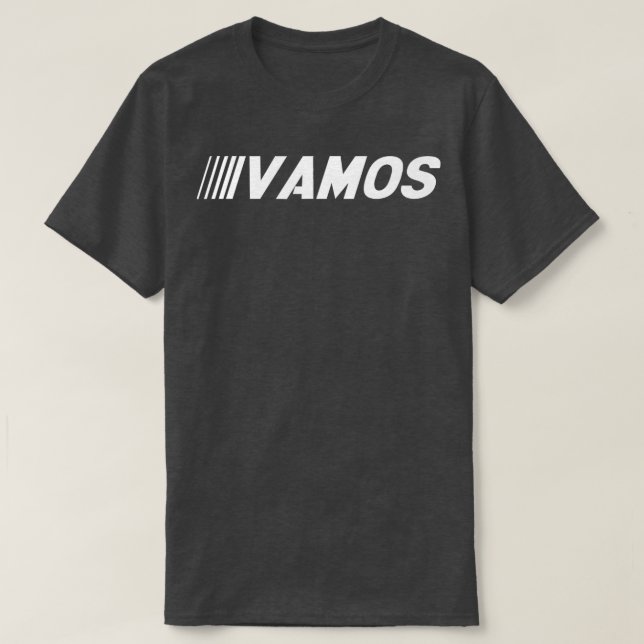 CAMISETA VAMOS (Diseño del anverso)