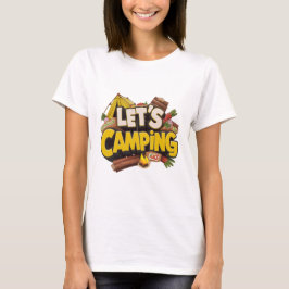 Camiseta Vamos a acampar
