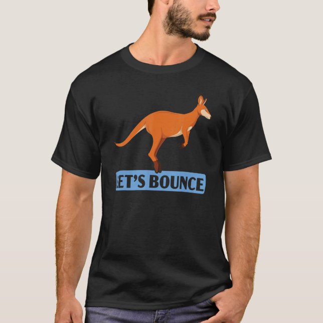 Camiseta Vamos a atacar al animal canguro de la vida salvaj (Anverso)