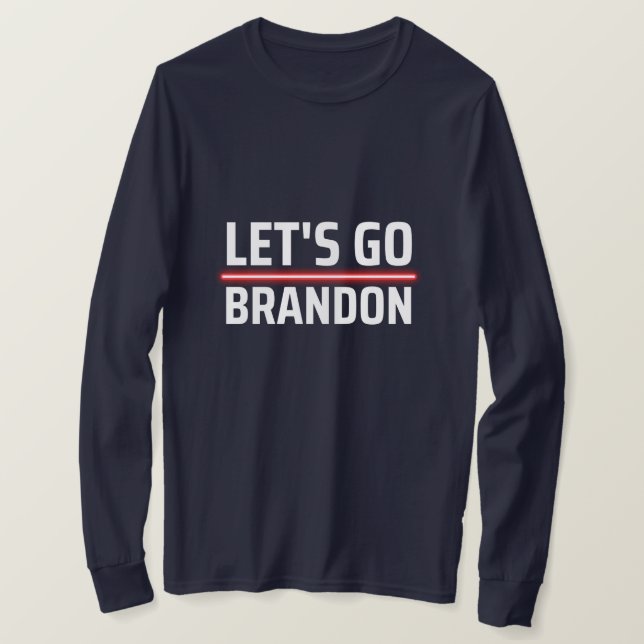 Camiseta vamos a brandon (Anverso del diseño)