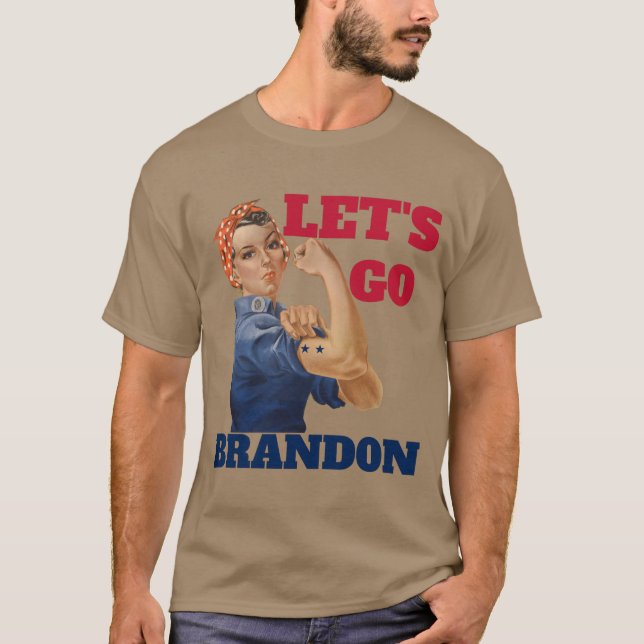 Camiseta vamos a brandon (Anverso)
