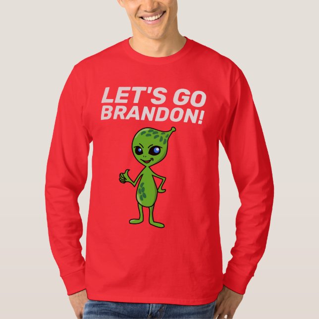 CAMISETA ¡VAMOS A BRANDON! ALIEN T-SHIRTS (Anverso)