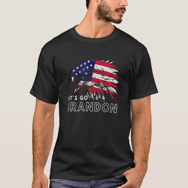 Camiseta Vamos a Brandon Funny anti Joe Biden Political (Anverso)