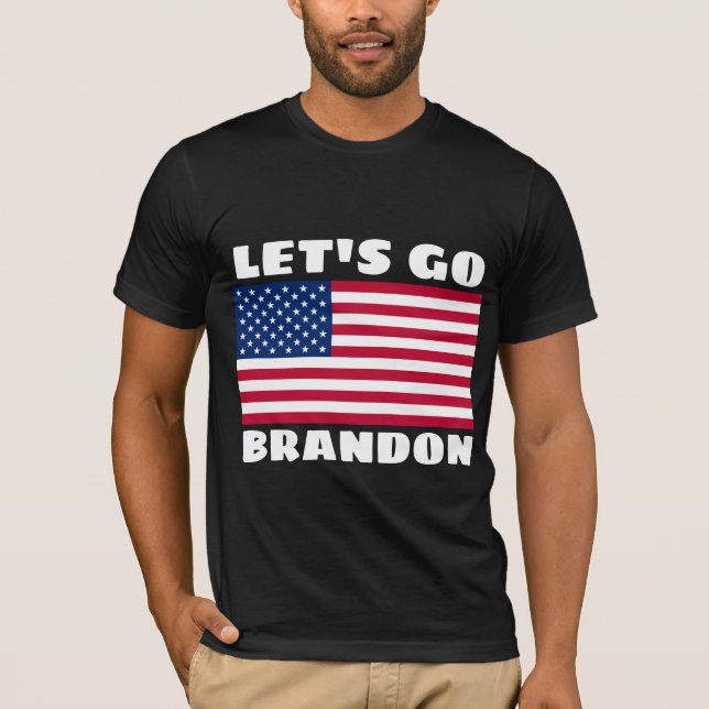 CAMISETA VAMOS A BRANDON FUNNY BIDEN T-SHIRTS TEES (Anverso)