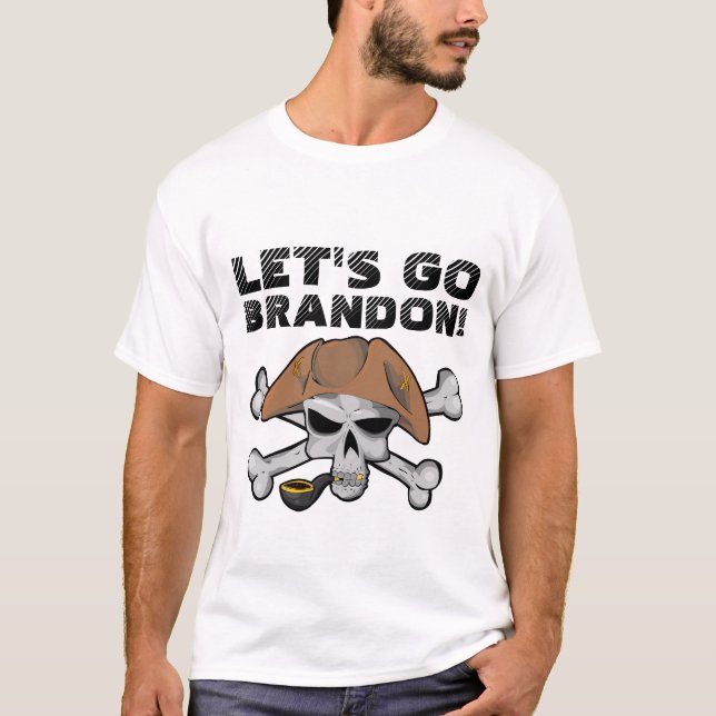 CAMISETA ¡VAMOS A BRANDON! PIRATE T-SHIRT (Anverso)