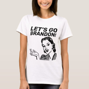 CAMISETA ¡VAMOS A BRANDON! RETRO HOUSEWIFE T-SHIRTS TEES