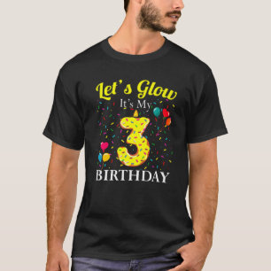 Camiseta Vamos a brillar es mi tercer número de Fiesta dulc