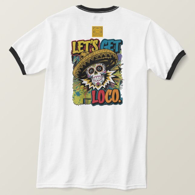 Camiseta Vamos a buscar (Reverso del diseño)