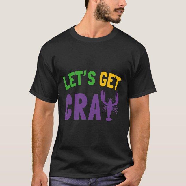 Camiseta Vamos a buscar a Cray Mardi Gras (Anverso)