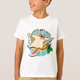 Camiseta Vamos a buscar nueces - ardilla voladora