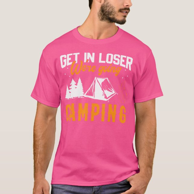 Camiseta Vamos A Camping. (Anverso)