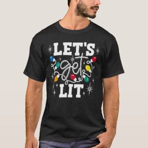 Camiseta Vamos a conseguir Navidades brillantes Nomas mujer
