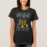 Camiseta Vamos a conseguir Navidades graciosos de Lit Chanu<br><div class="desc">Vamos a conseguir Navidades graciosos de Lit Chanukah Hanukkah,  suéter feo 3</div>