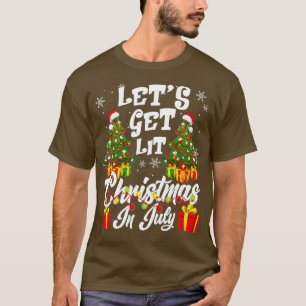 Camiseta Vamos a conseguir Navidades livianos en julio