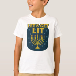Camiseta Vamos a conseguir niños de Lit Hanukkah'
