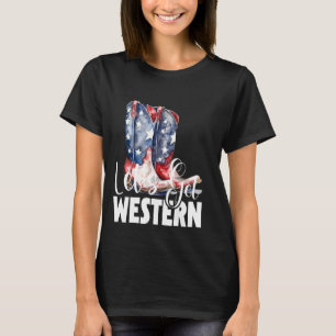 Camiseta Vamos a conseguir un Cowboy americano occidental