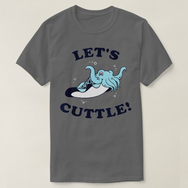 Camiseta Vamos a cortar - Cuddle de pescado crujiente (Diseño del anverso)