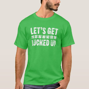 Camiseta Vamos a dejarnos engañar por el Día de San Patrici