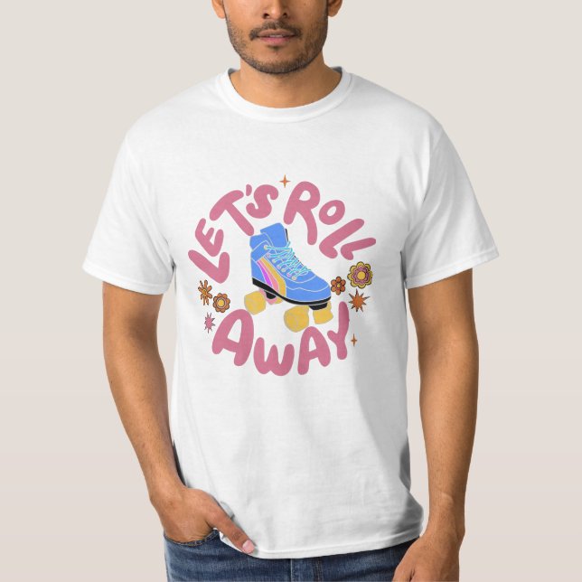 Camiseta Vamos a eliminar los patines de patinaje (Anverso)