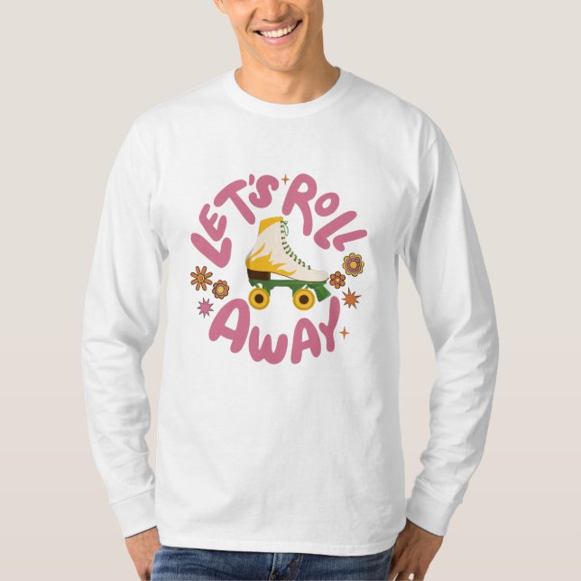 Camiseta Vamos a eliminar los patines de patinaje (Anverso)