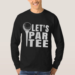 Camiseta Vamos a emborracharnos y conducir el golf Carro Re