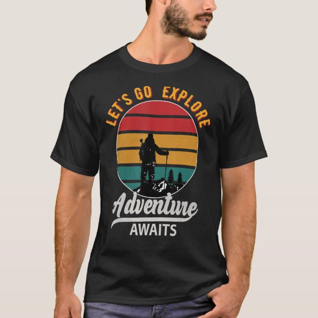 Camiseta Vamos a explorar la aventura que espera (Anverso)