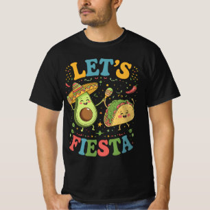 Camiseta Vamos a Fiesta Aguacate y Tacos Cinco De Mayo