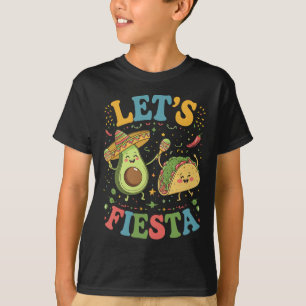Camiseta Vamos a Fiesta Aguacate Y Tacos Cinco De Mayo