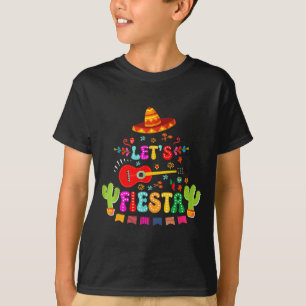 Camiseta Vamos a fiesta cinco de mayo divertida fiesta mexi