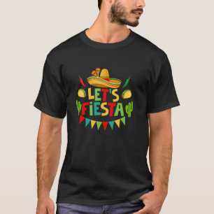 Camiseta Vamos a Fiesta Cinco De Mayo Fiesta Mexicana 5 De 