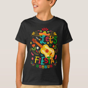 Camiseta Vamos a Fiesta Cinco De Mayo Guitarra Divertida Me