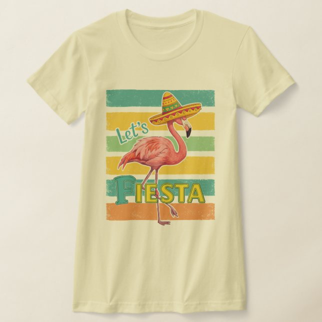 Camiseta Vamos a Fiesta Flamenco Cinco De Mayo (Distribución)